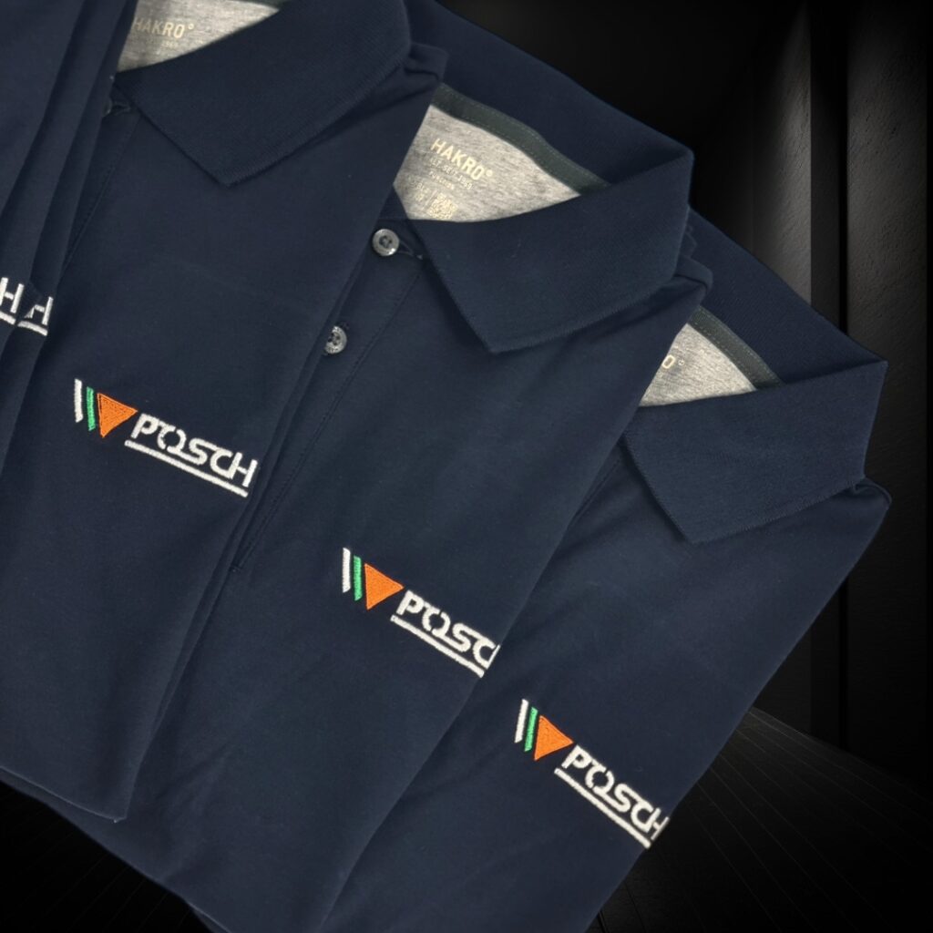 Bestickte Arbeitskleidung – Polos mit Stickerei